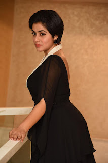 Actress Poorna in Black Dress Photos at Suvarna Sundari Movie Trailer Launch Actress Poorna in Black Dress Photos at Suvarna Sundari Movie Trailer Launch