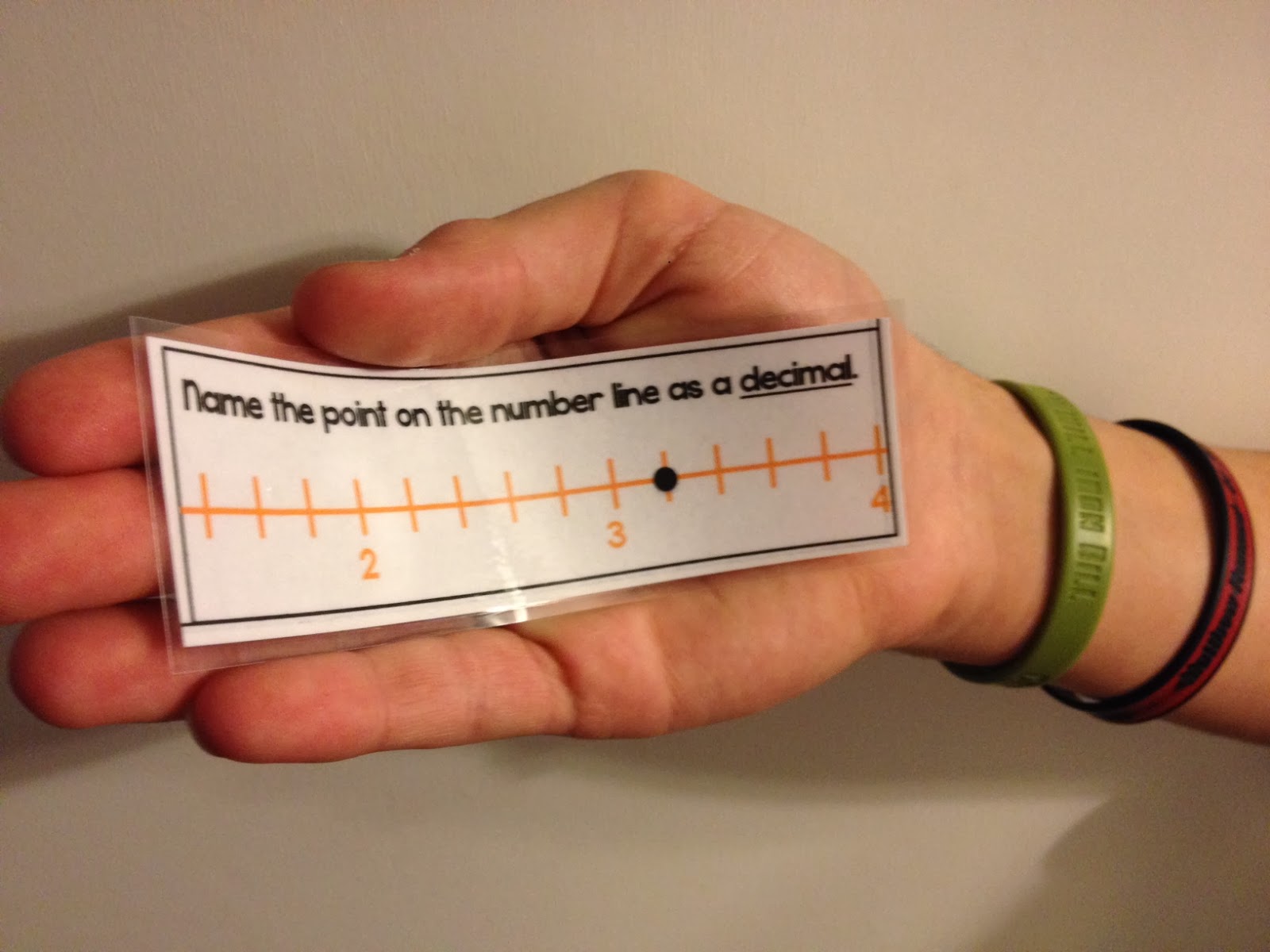 Rock and Teach: Fractions... Decimals... Number Lines... Snow Day?
