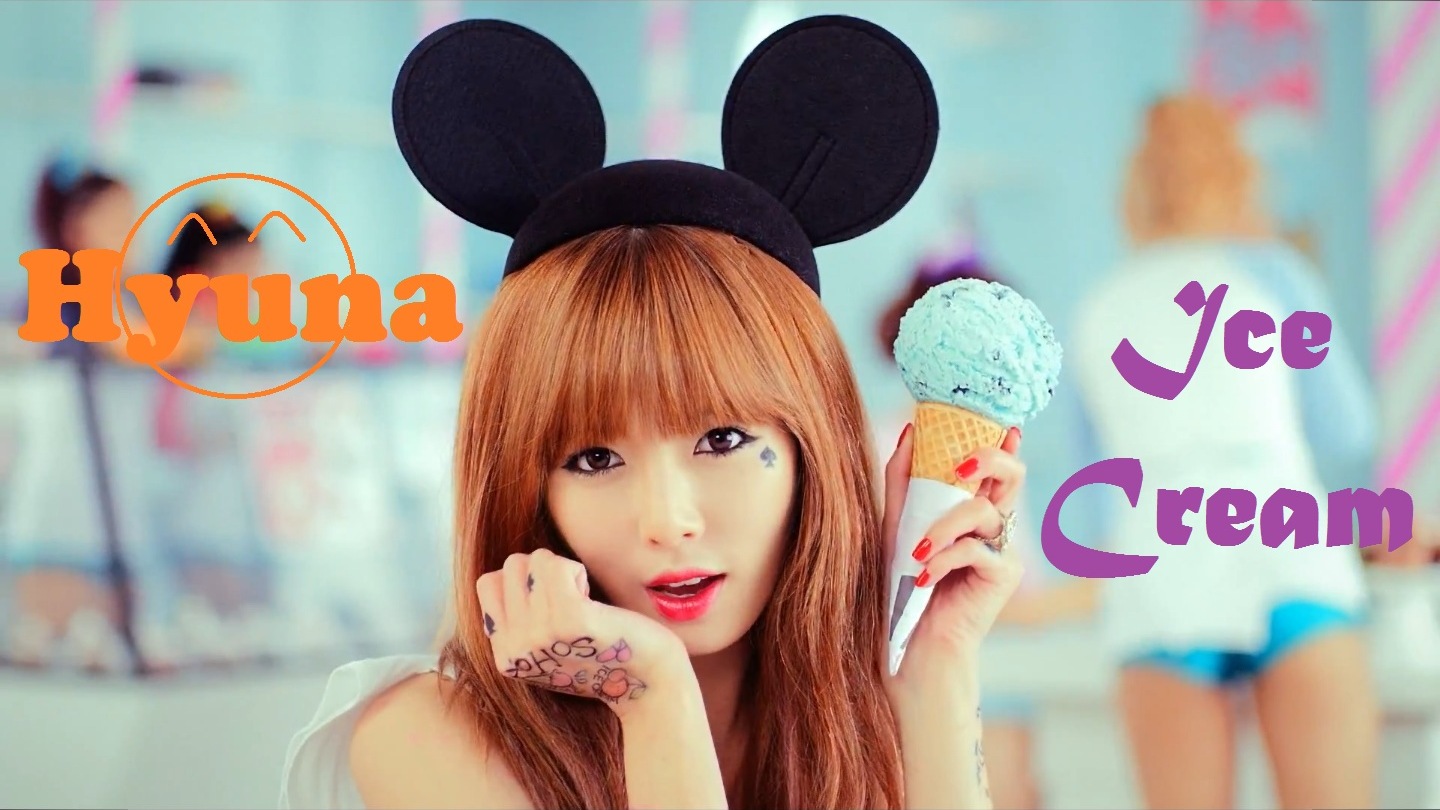 Mój Świat Korei [Hyuna] "Ice Cream" MV comeback