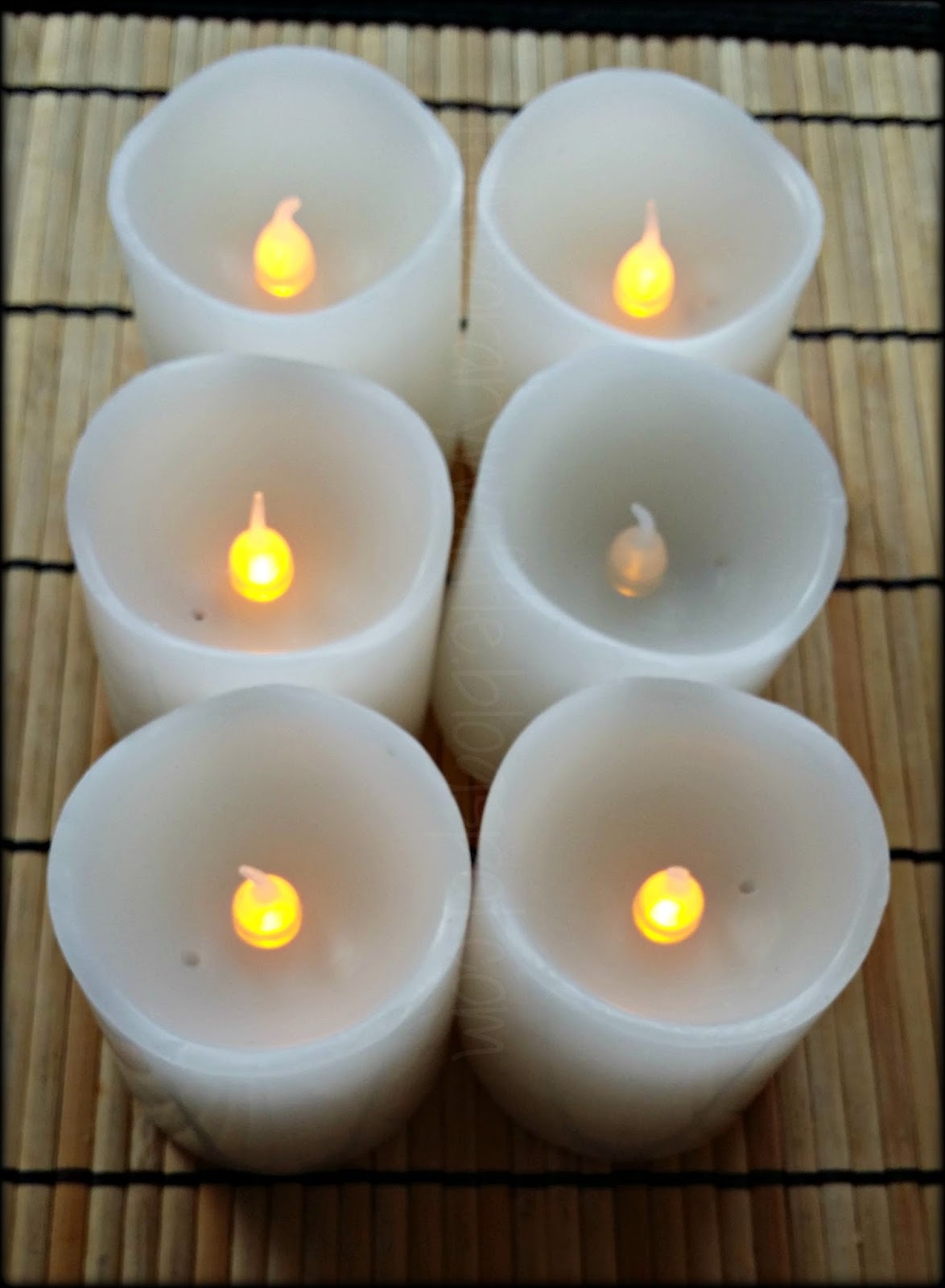 Temporary Waffle Beautiful And Worry Free Ohuhu Blow On/Off Flameless