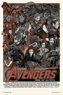 Avengers: Age of Ultron Cast & Crew Variant Edition Screen Print by Tyler Stout & Hero Complex Gallery