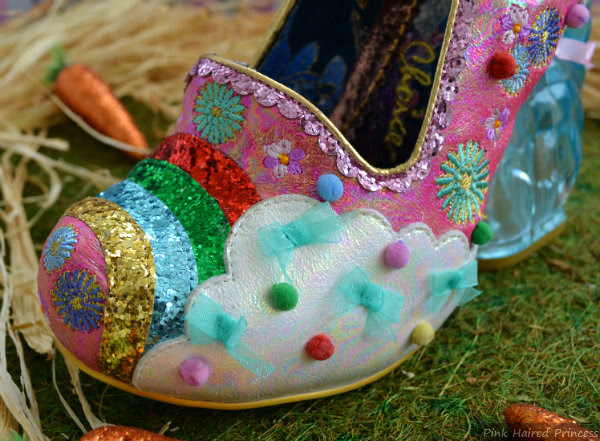 glitter rainbow cloud pom poms and bows glitter rainbow cloud pom poms and bows