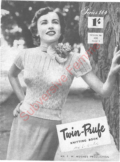 The Vintage Pattern Files: Free 1950's Knitting Patterns - Twin-Prufe Series No.144 The Vintage Pattern Files: Free 1950's Knitting Patterns - Twin-Prufe Series No.144