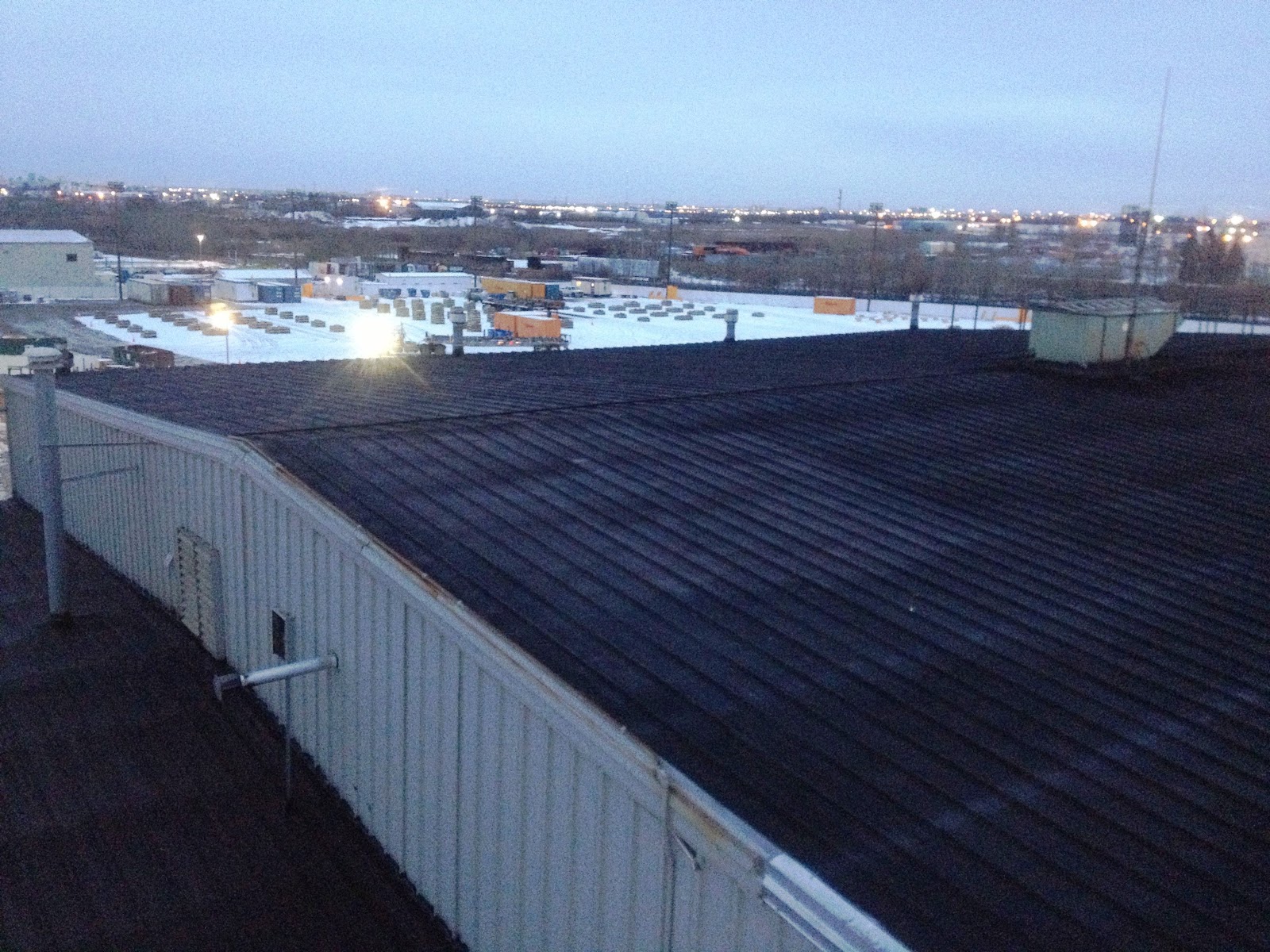 Metal Roof Repaired With Liquid Rubber Coating (Edmonton, AB) Jubilus