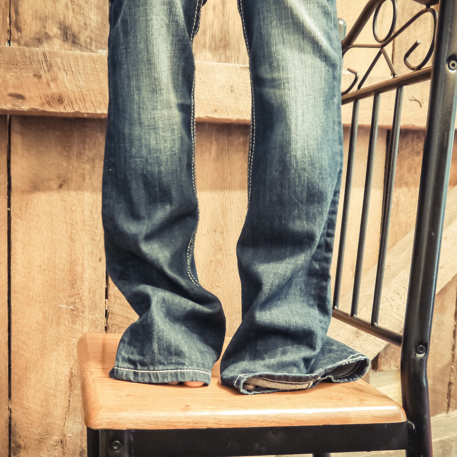 Refashion Coop How To Hem Flare Leg Jeans