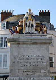 Statue of George III, Weymouth seafront