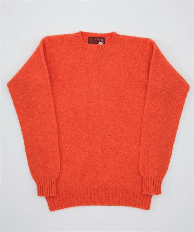 Have an orange Christmas - knitwear from Quiggleys, Fox Hunt and ...