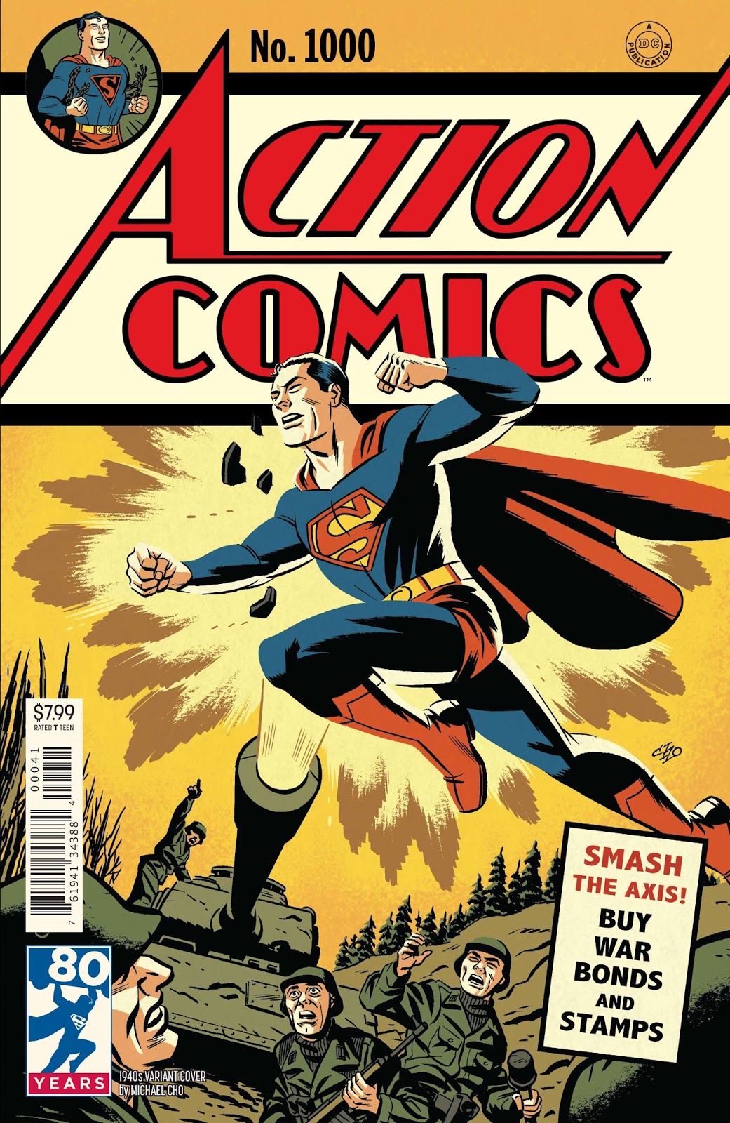 Weird Science DC Comics Best Action Comics 1000 Covers Of The Week