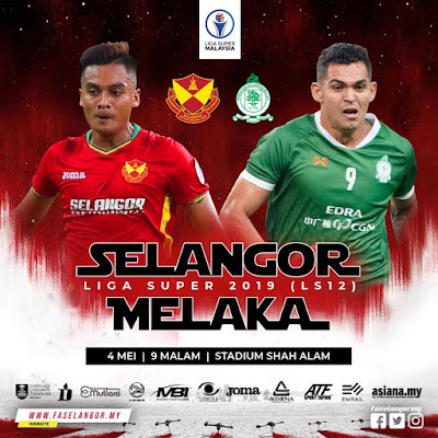 Live Streaming Selangor vs Melaka 4.5.2019 (Liga Super) Live Streaming Selangor vs Melaka 4.5.2019 (Liga Super)