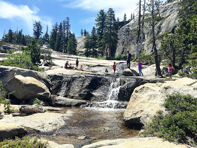 Top of waterfall by Shealor Lake