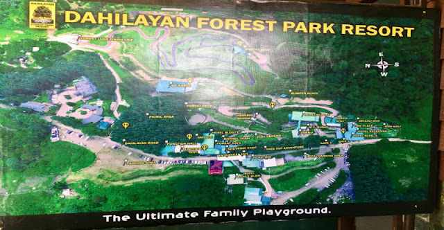 Dahilayan Forest Park Directory Map Dahilayan Forest Park Directory Map