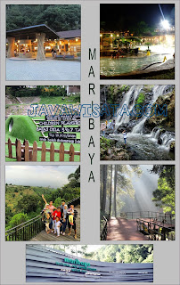 maribaya hot spring resort and waterfall
