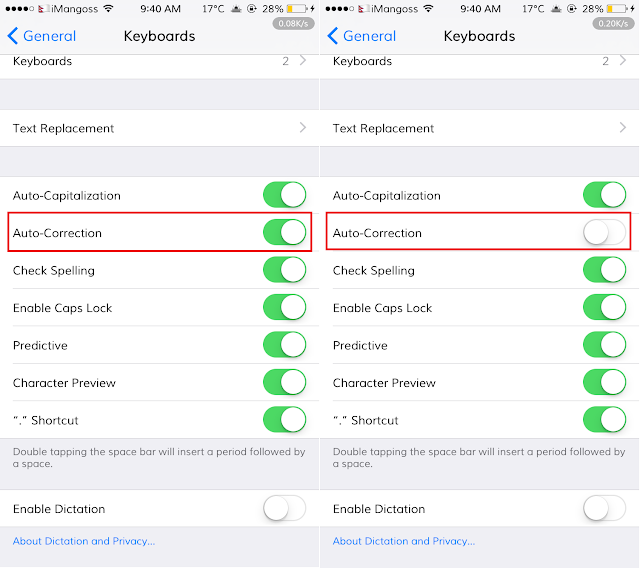 How to turn off Auto Corrections on iPhone, iPad & iPod touch