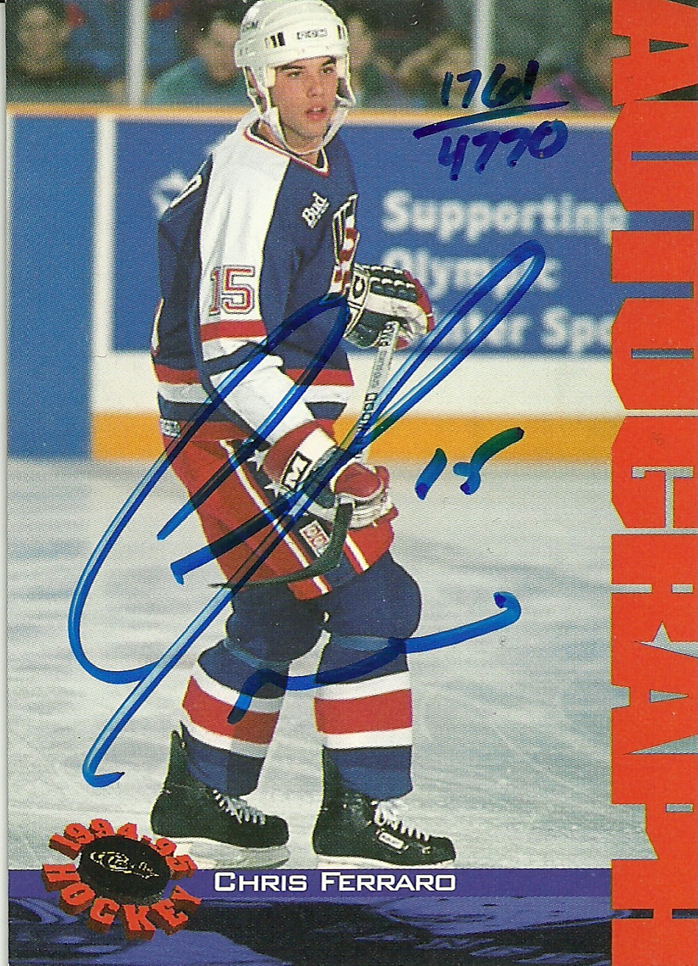 Hell's Valuable Collectibles Chris Ferraro Autograph Card