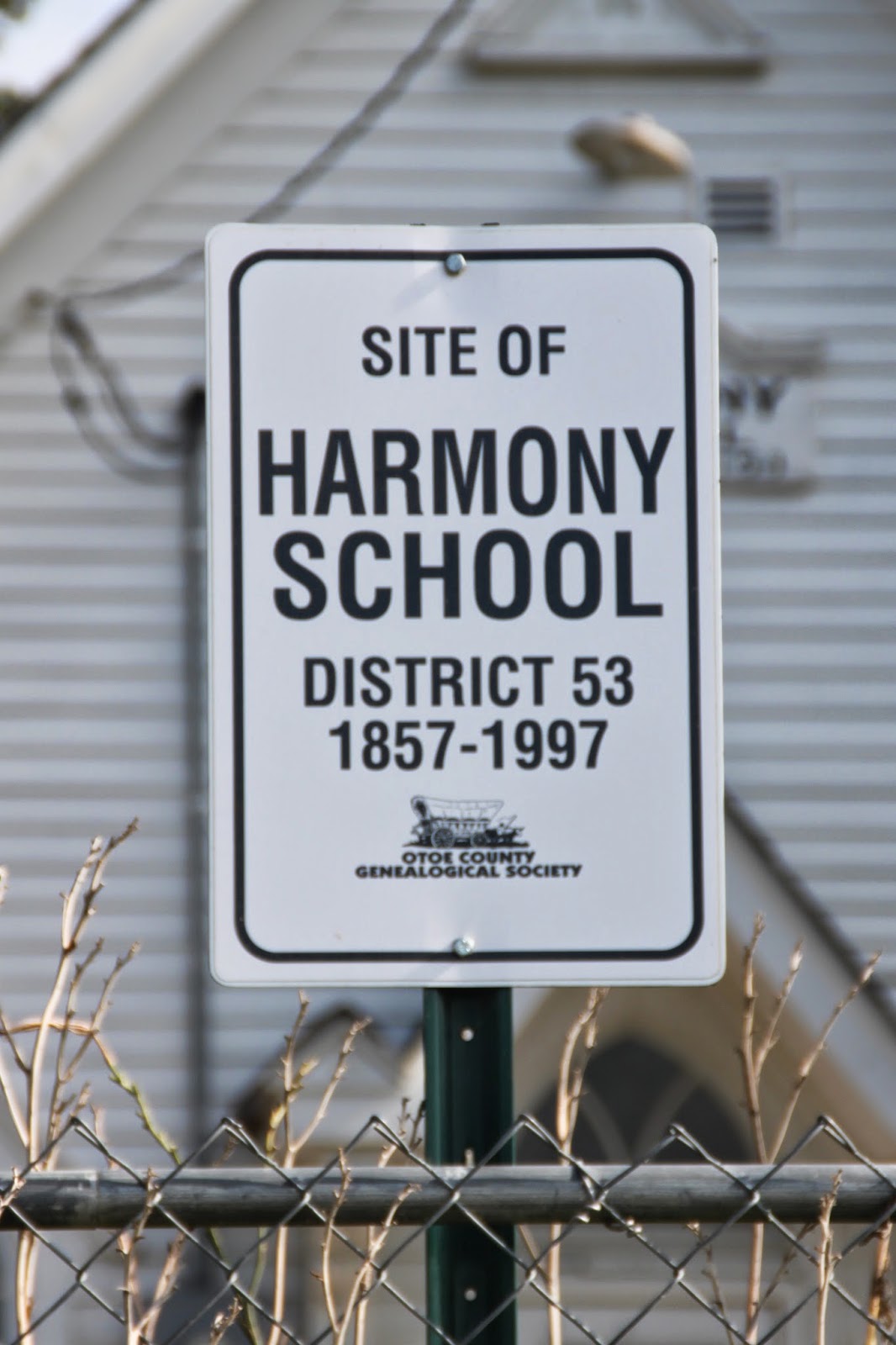 Old One Room Schools Harmony School, District 53