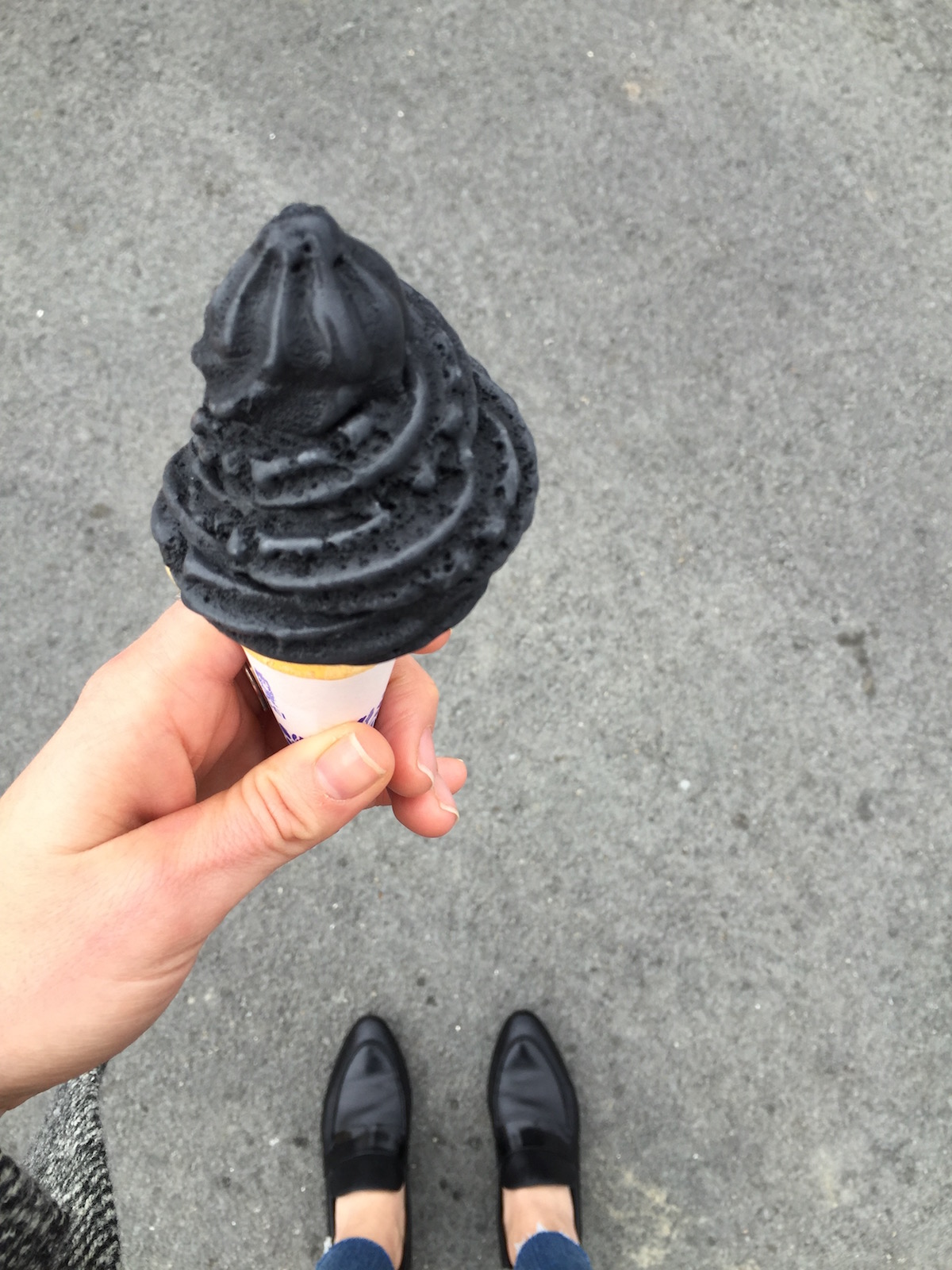 Tokyo Travel Guide Mount Hakone black ice cream