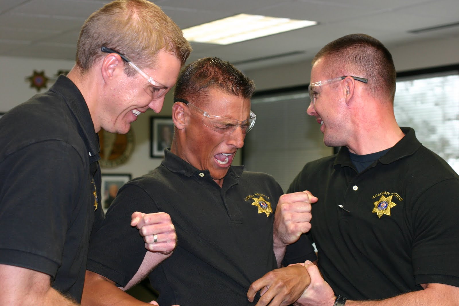 A day in the life of an academy recruit alan getting tased 