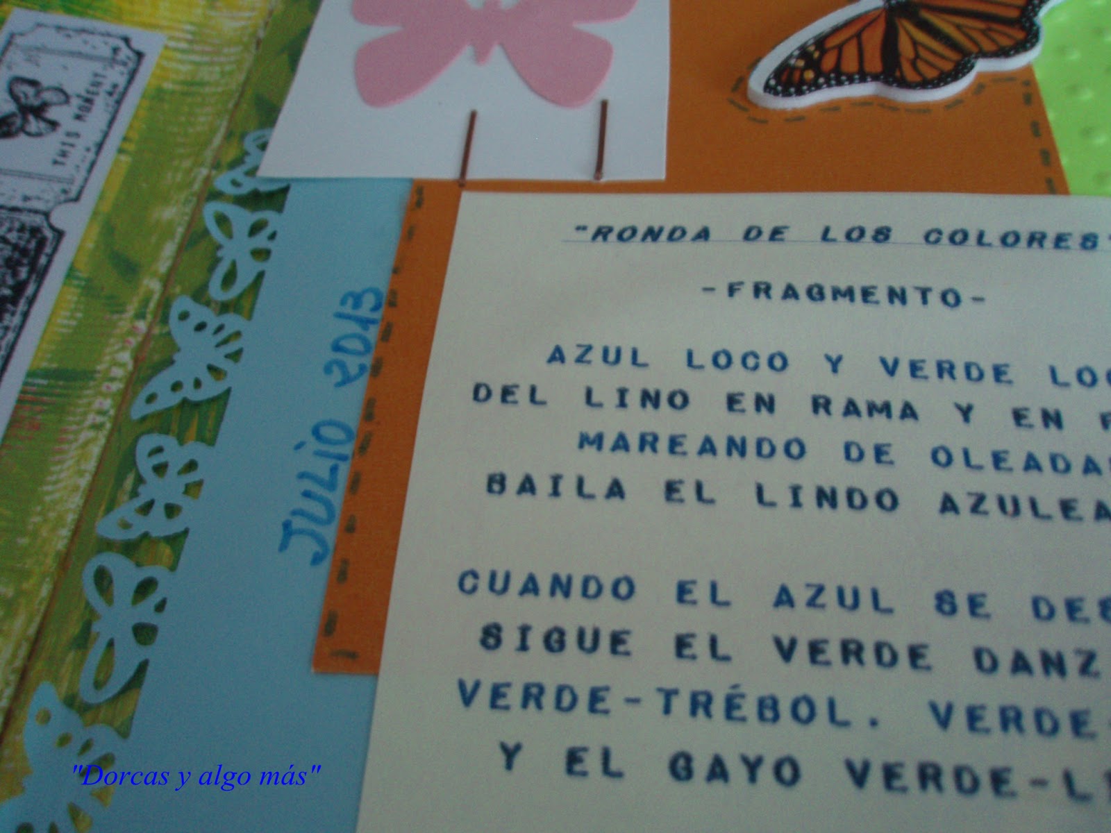 Ronda De Los Colores Gabriela Mistral dorcasyalgomas.blogspot.com