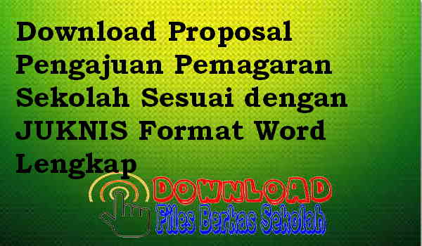 Download Proposal Pengajuan Pemagaran Sekolah Download Proposal Pengajuan Pemagaran Sekolah