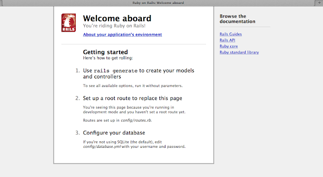 Rails welcome aboard