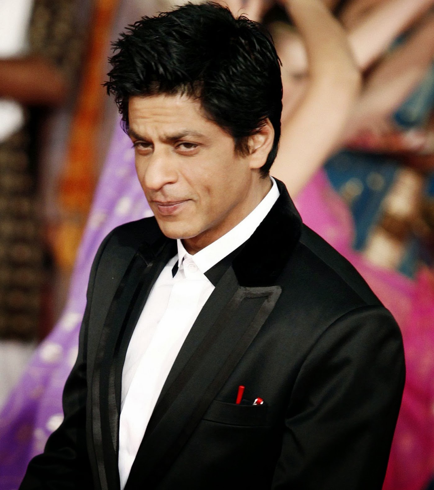 Shahrukh Khan Hair Styles Images 2013-14.