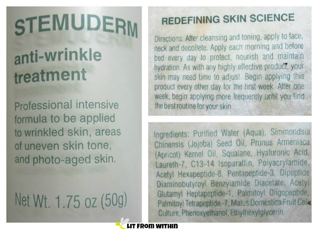 Solvaderm Stemuderm Anti-wrinkle treatment