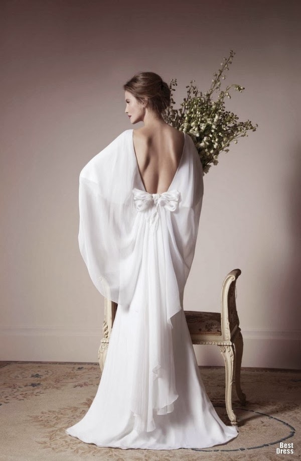 Moderno y sencillos vestidos de novia