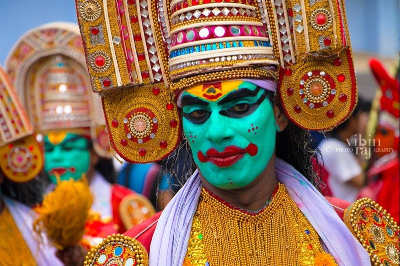 Puli Kali procession at 'Athachamayam' in Tripunithura, Kerala (photo by Vibin Raj) Puli Kali procession at 'Athachamayam' in Tripunithura, Kerala (photo by Vibin Raj)