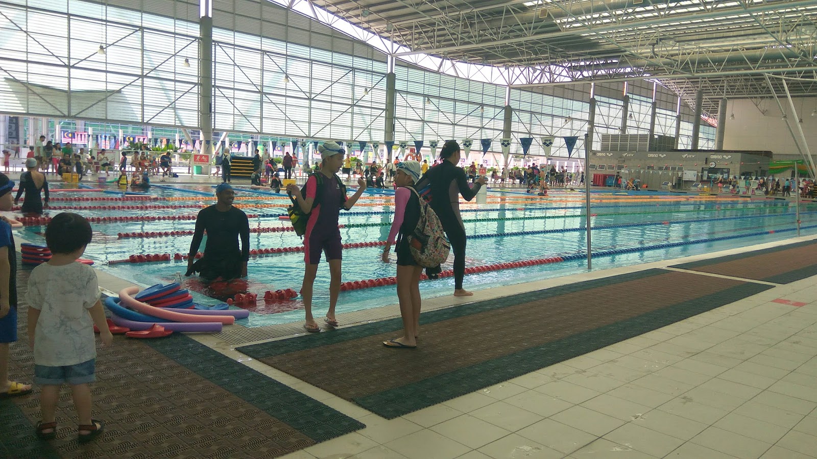 Mine Visit Swimming pool Ampang, kampung pandan D swim academy