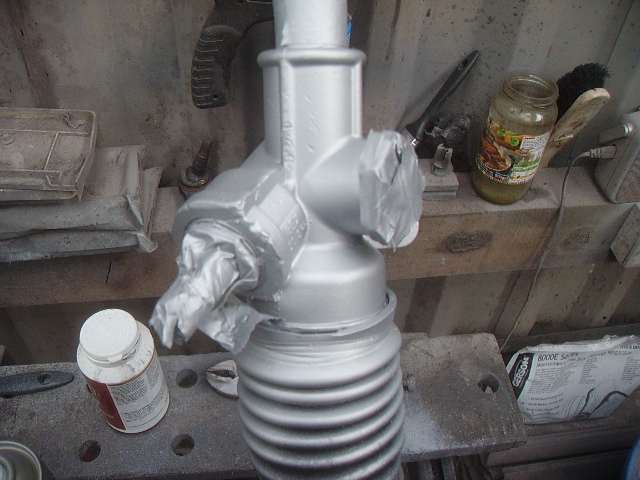 John s Triumph TR7 Restoration Steering Rack Subframe and Heater
