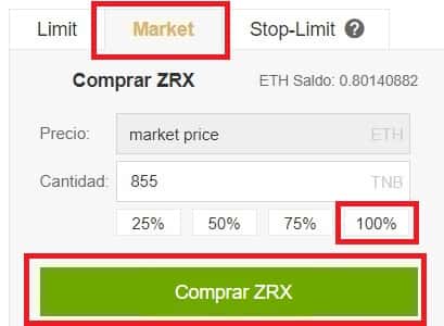 Cómo Comprar ZRX Coin Comprar Binance y Coinbase 0X ZRX Tutorial Paso a Paso