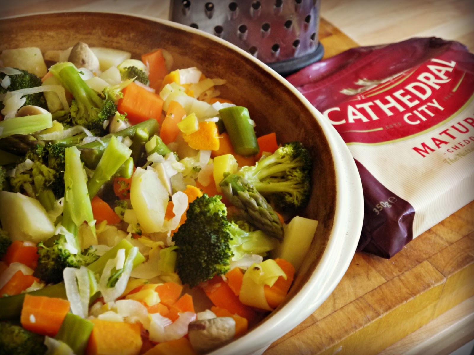 Inside the Wendy House: Delicious Cheese & Vegetable Bake Recipe with