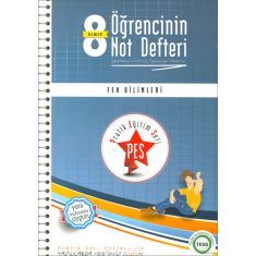 Anafen 8.Sınıf Fen Bilimleri PES Öğrencinin Not Defteri (2017) Anafen 8.Sınıf Fen Bilimleri PES Öğrencinin Not Defteri (2017)
