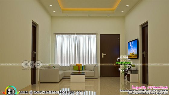 Kerala home interiors by MS Visual Studio - Kerala Home Design and ...