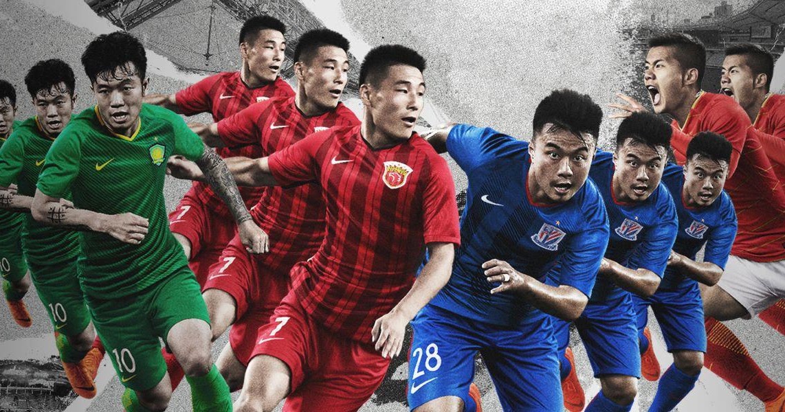 Nike Chinese Super League 2018 Kits Released Footy Headlines