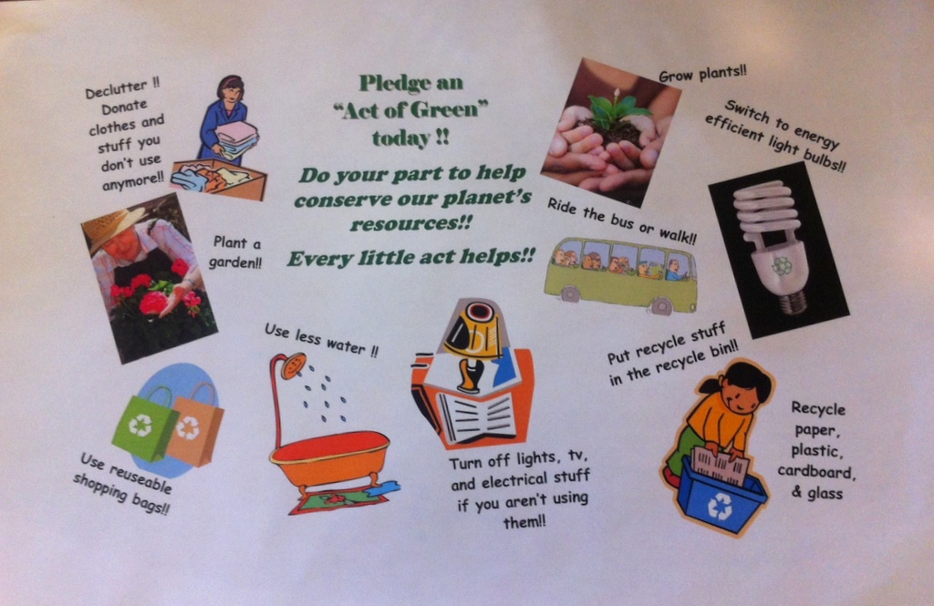 Deer Park Retirement Community Earth Day Pledge An Act Of Green 4 22 13