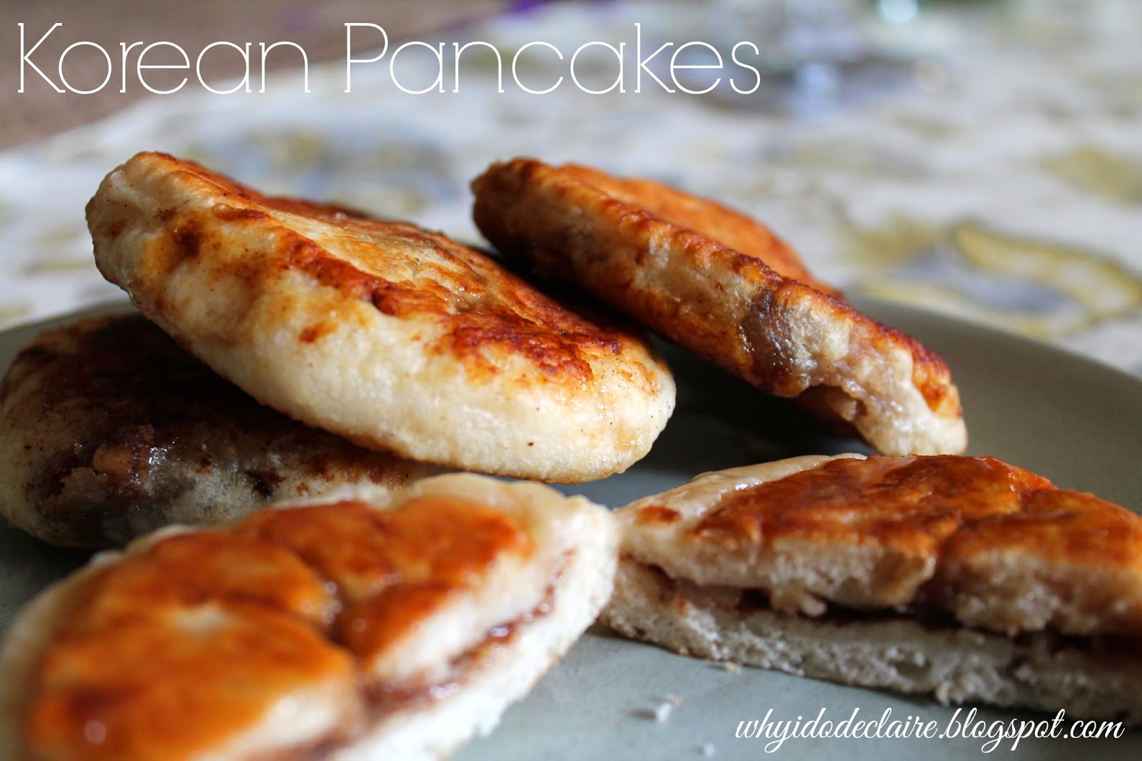 Korean Pancakes (Hoddeoks)