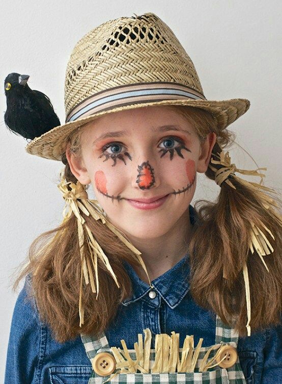 The Scarecrow. Are you looking for a last-minute simple Halloween makeup for kids - boys and girls? We've got plenty of easy, cute, and adorably scary Halloween face painting ideas for you! Read on to know more!