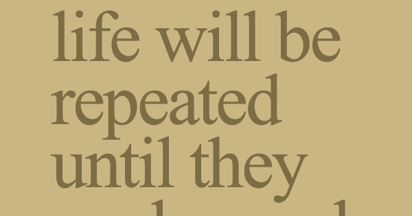 Lessons In Life Will Be Repeated Until Daily Quotes