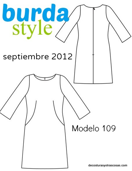 paso a paso vestido burda style