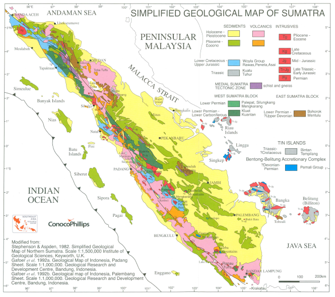 Geologi Sumatra - LINTAS SUMATRA