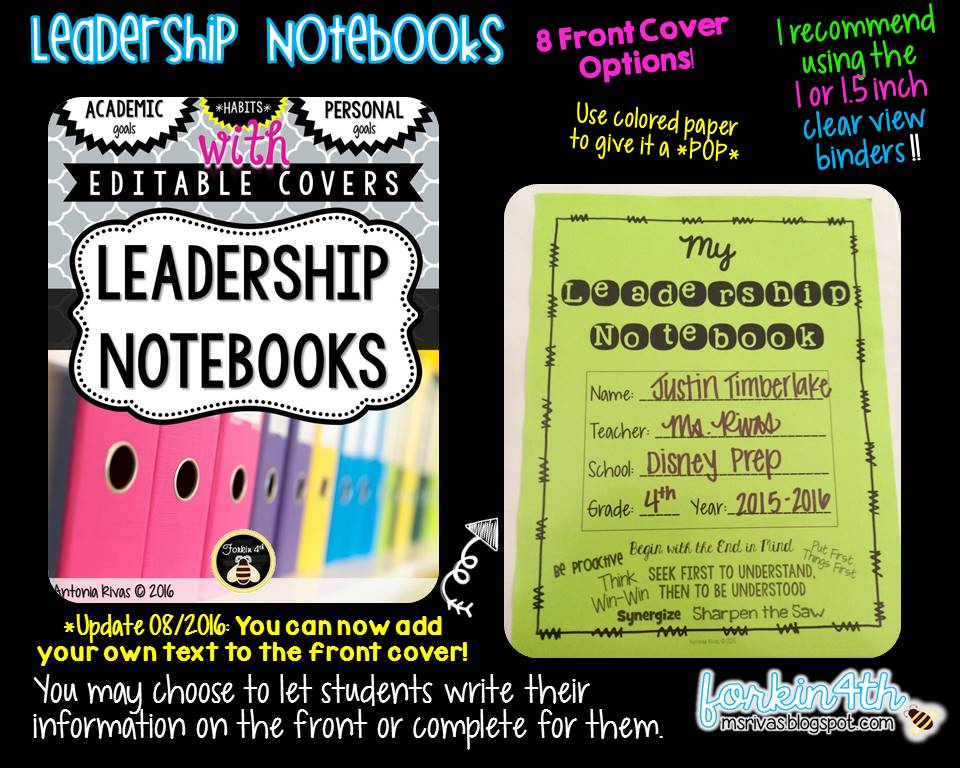 forkin4th Leadership Notebooks (Starter Kit)