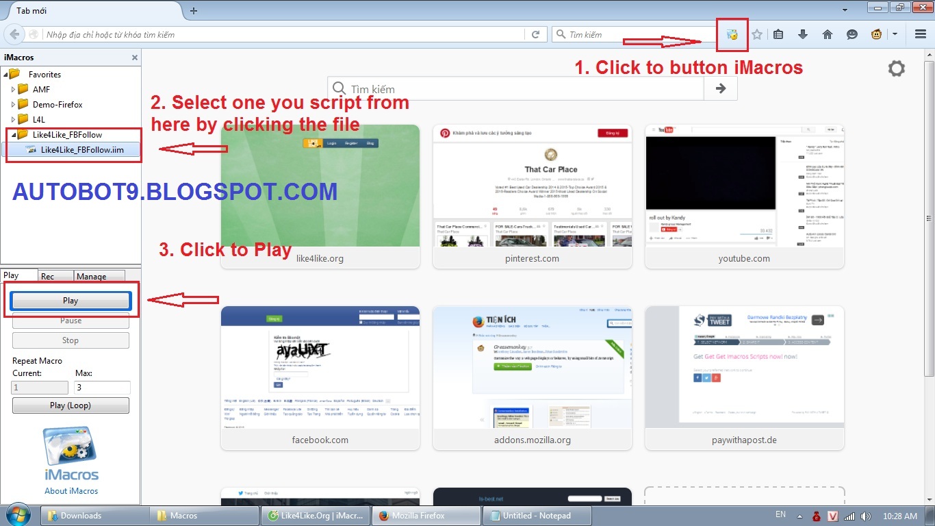 Share AutoBot Like4Like Youtube Subscribe Working 100 Update 02/2016