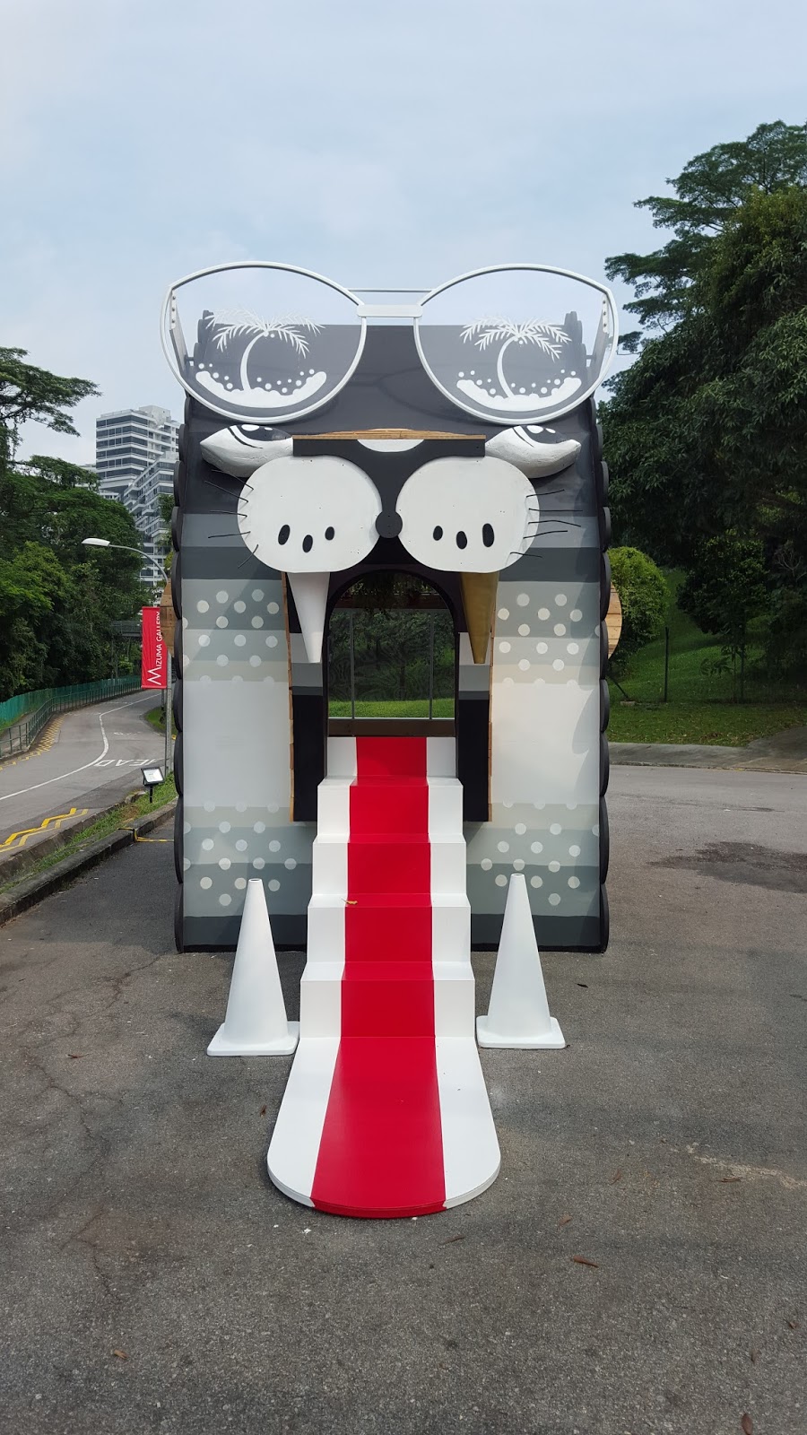 Paintings at the Exhibitions Lock Route Gillman Barracks