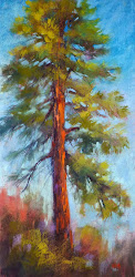 pastel trees tree paintings painting minutes oil better pine watercolor acrylic landscape drawing drawings paint artist natural 12x24 kemstudios easy