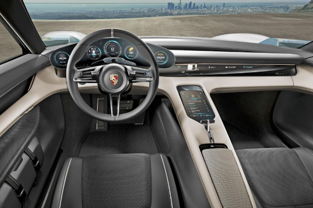 2020 Porsche Taycan Hybrid interior 2020 Porsche Taycan Hybrid interior