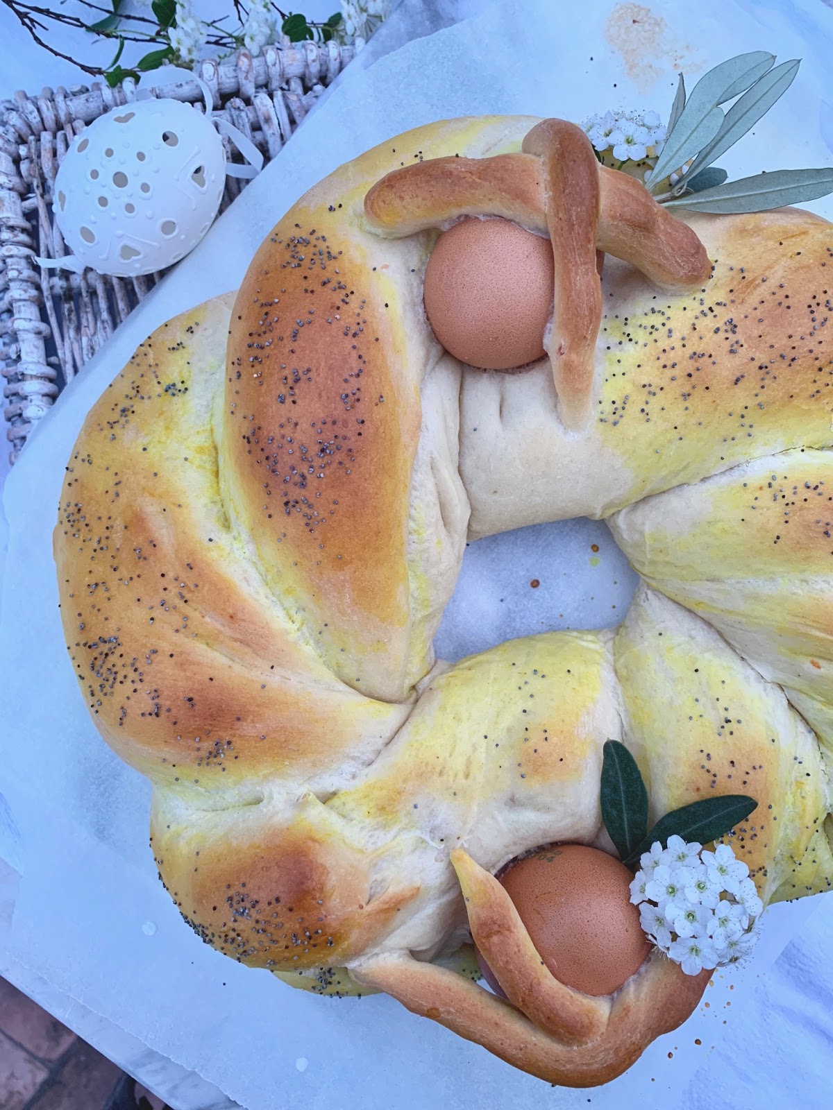 Brioche rustica di Pasqua