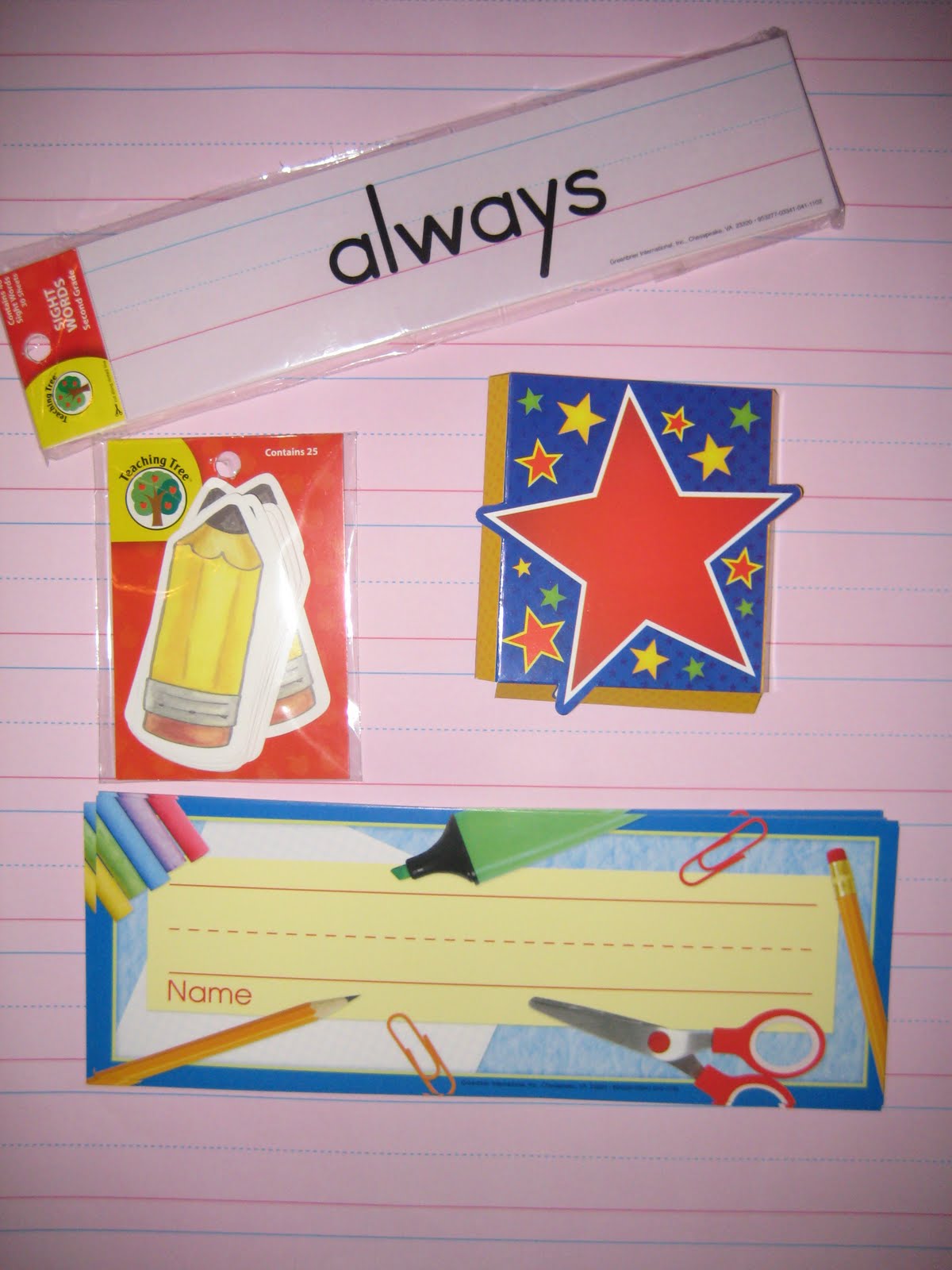 Sweet Teach Wonderful Dollar Tree Finds!