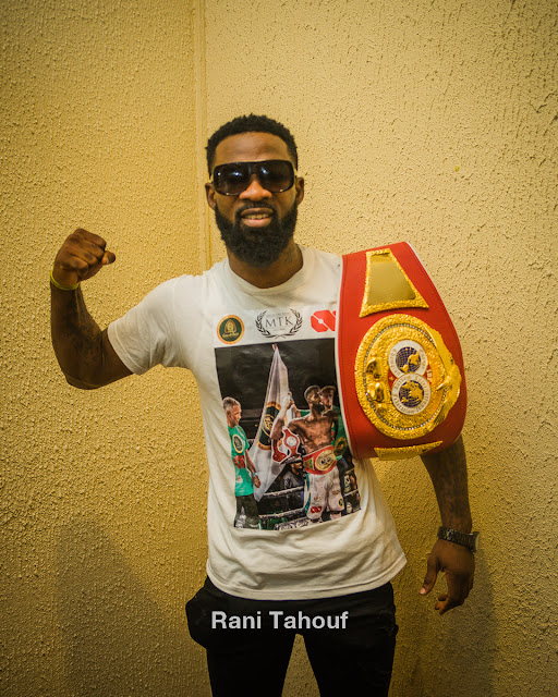  Photos of boxing champ Larry Ekundayo