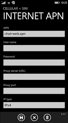 Chatr Internet MMS Settings for Windows Phone Chatr Internet MMS Settings for Windows Phone
